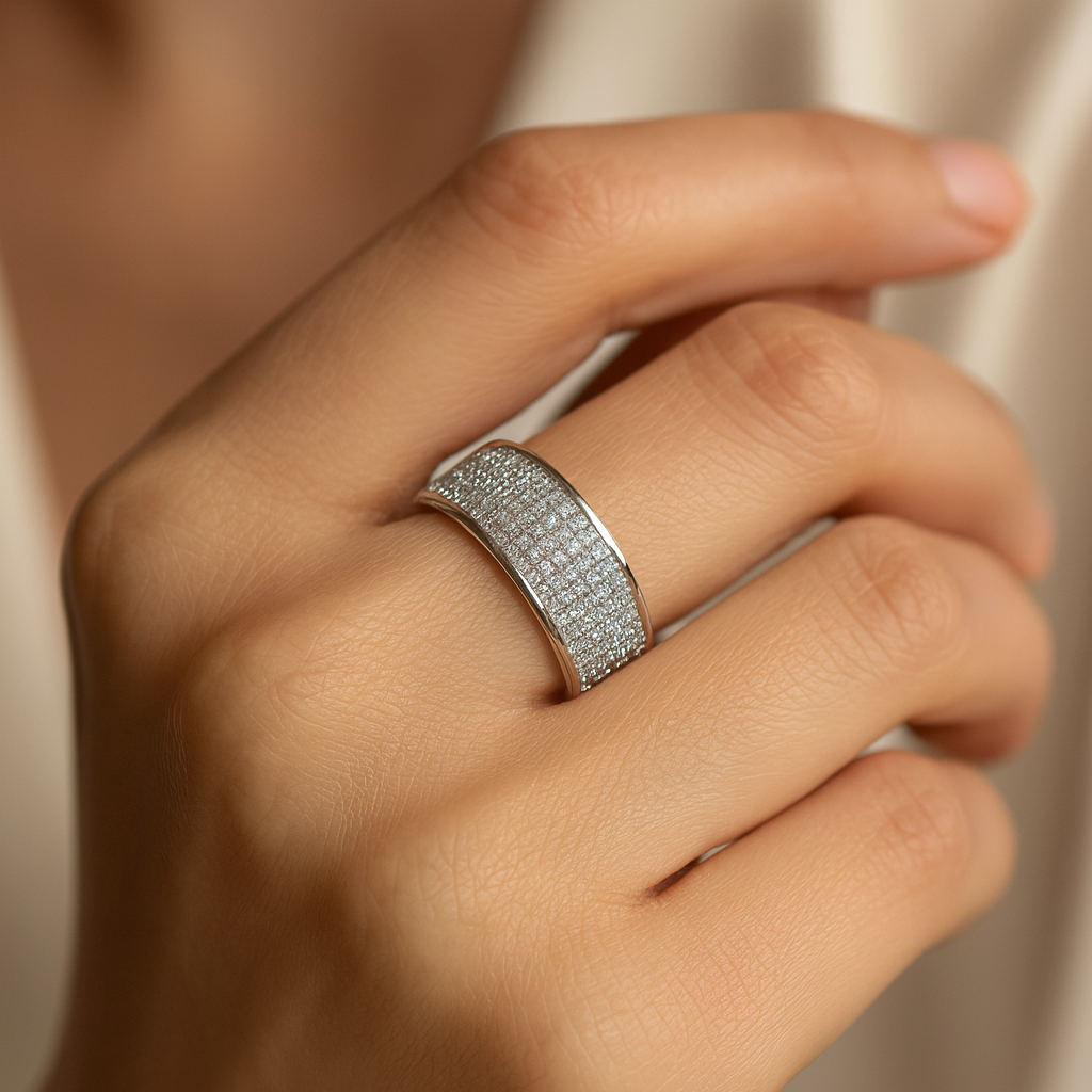 Ambrosia Fenzi - Ring | Vitt guld