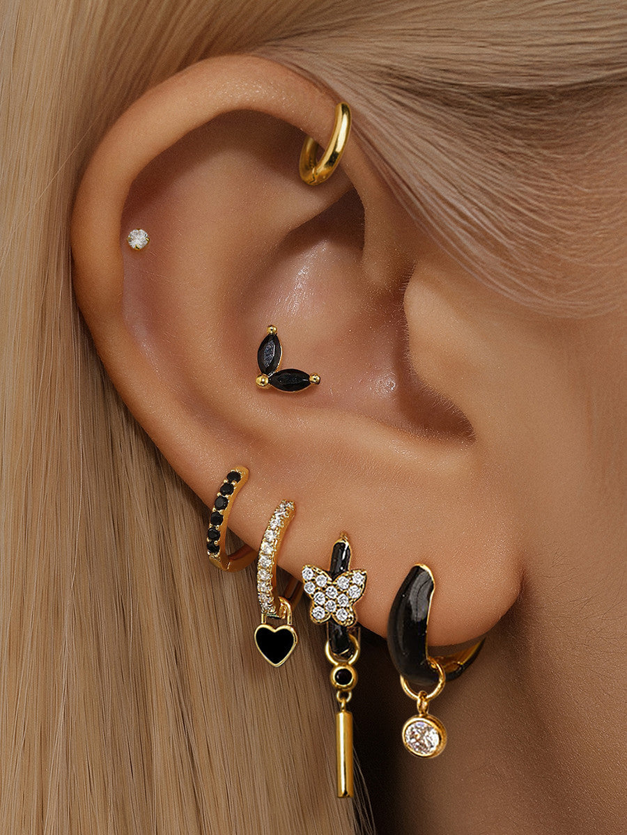 Theresia – Guldörhängen med mjuk kurva