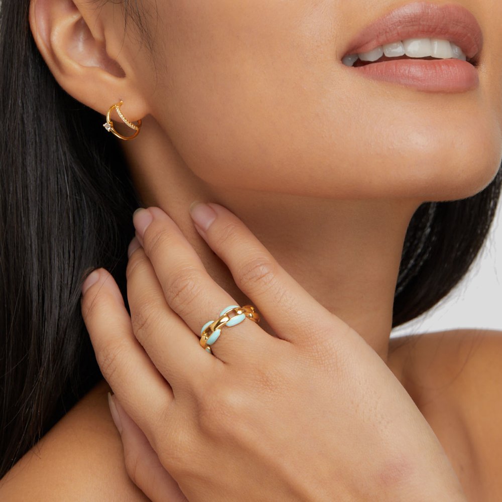 Annelize – Guld- och silverring