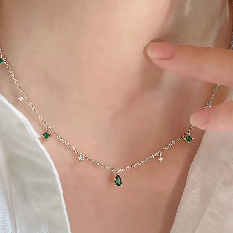 Halsband Corinne Delaire - Guld Vit