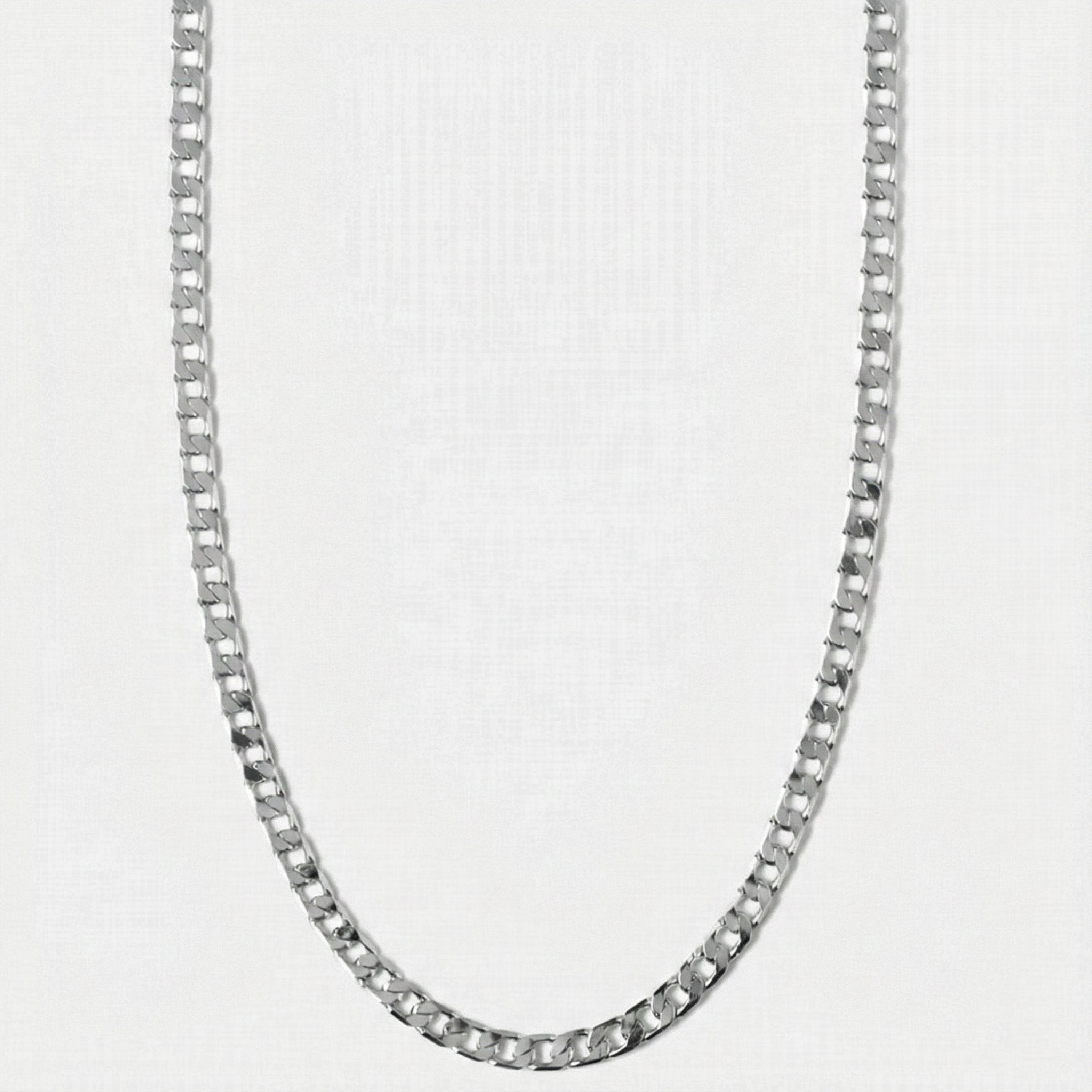 Halsband av platta ringar