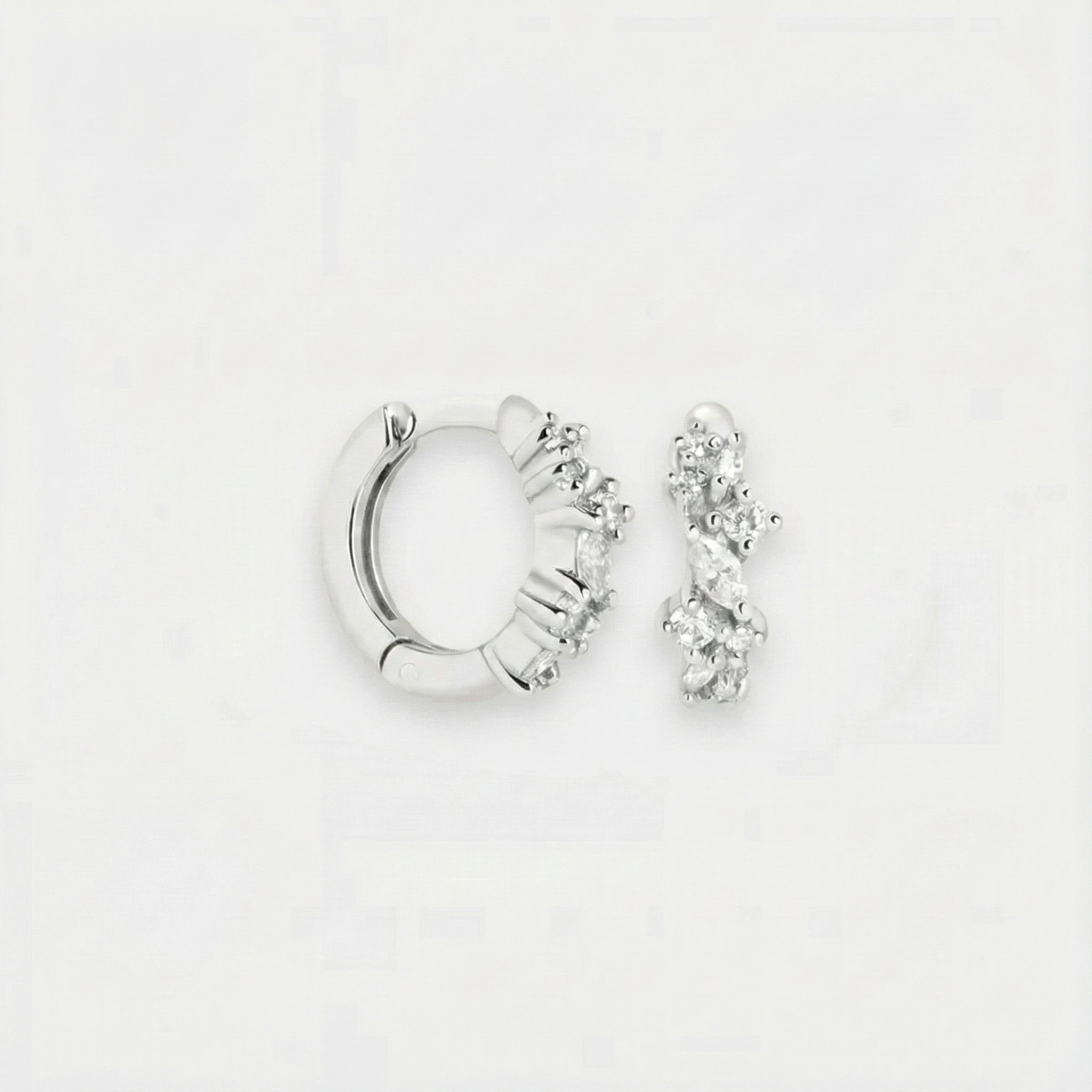 Kristallörhängen kluster