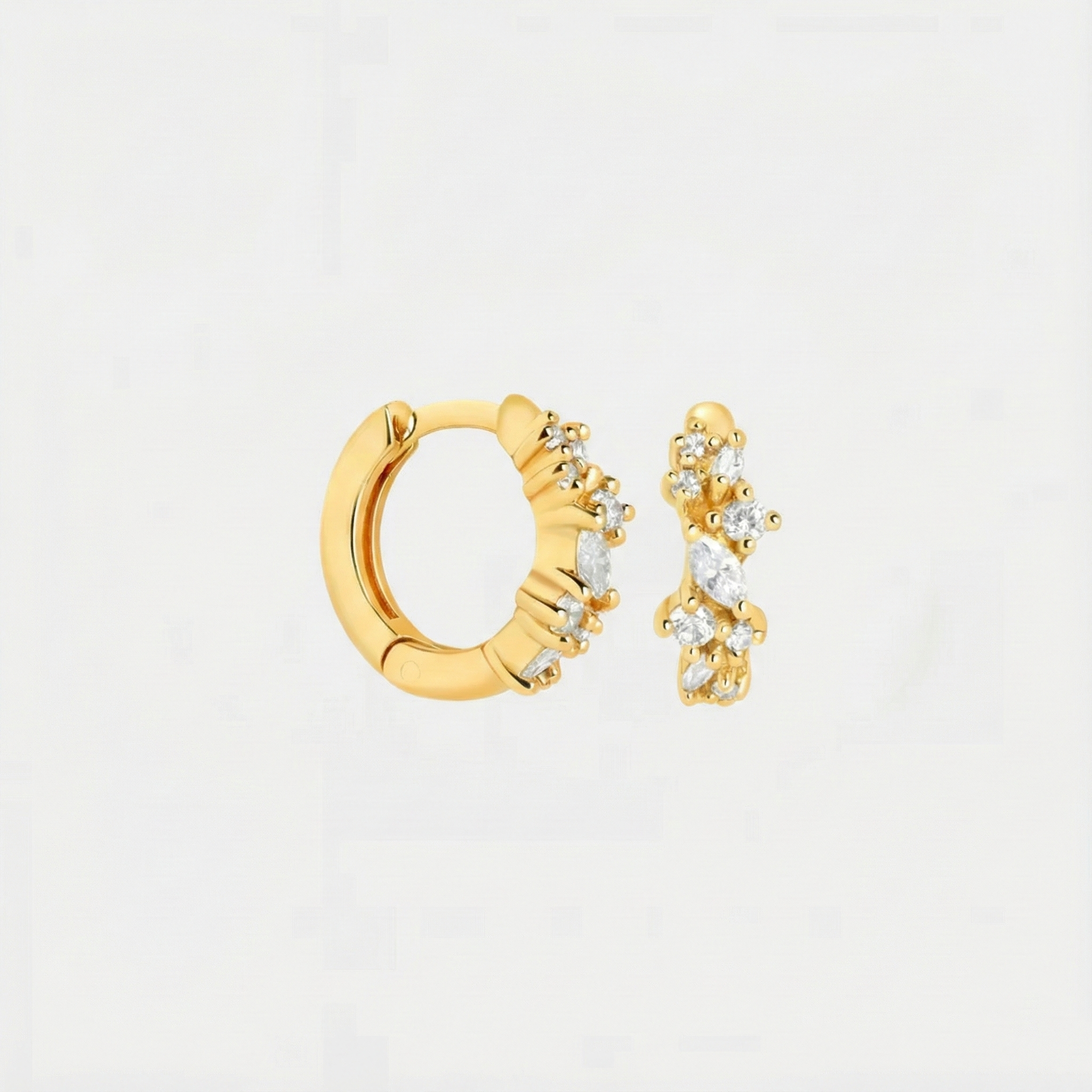 Kristallörhängen kluster